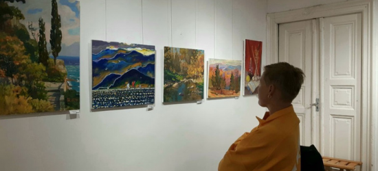 У Дрогобичі організували виставку картин, кошти з продажу яких підуть на ЗСУ