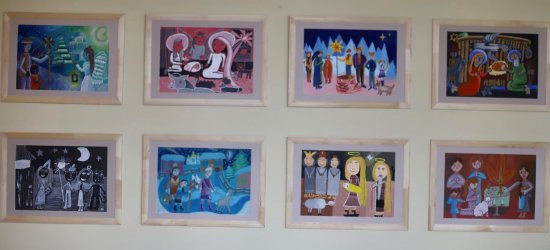 У Львові відкрили виставку дитячих малюнків «Зимові візерунки»