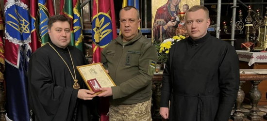 Командир львівської тероборони Валерій Курко отримав відзнаку «Золотий Хрест»