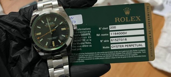 У «Шегинях» затримали львів’янина з діамантами та годинниками Rolex на 12 млн грн (ФОТО)