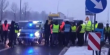 Українські водії на знак протесту проти блокування кордону перекрили дороги у польських містах 