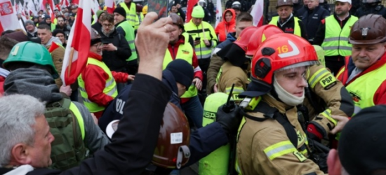 Протести польських фермерів: у Варшаві: відбулись сутички між мітингарями та поліцією 