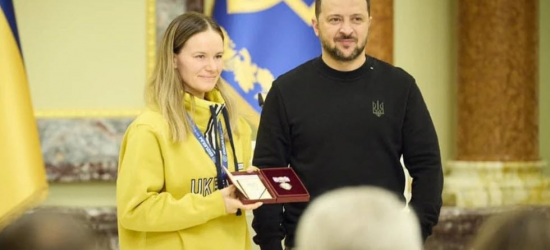 Зеленський вручив спортсменці з Шегинівської громади Орден княгині Ольги ІІІ ступеня