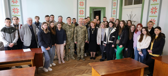 Студенти університету природокористування зустрілися військовими капеланами