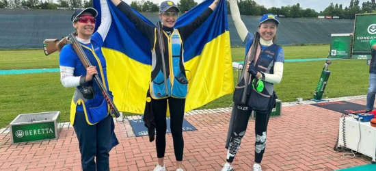 Львів’янки Олена Охотська та Надія Булгакова стали чемпіонками Європи зі стендової стрільби