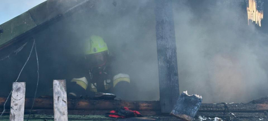 У Східниці рятувальники гасили пожежу в житловому будинку (ФОТО)