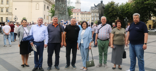 Академічна спільнота Франкового вишу  вшанувала пам’ять Тараса Шевченка (ФОТО)