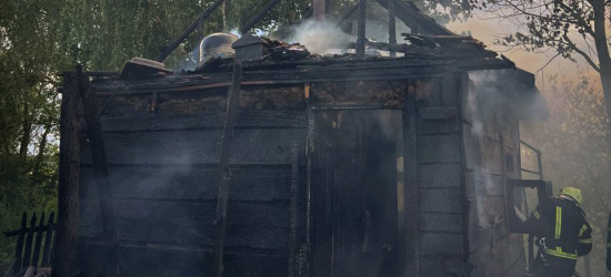 На Червоноградщині рятувальники загасили пожежу в сауні