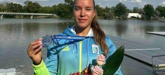 Львівська каноїстка виборола друге місце на чемпіонаті Європи