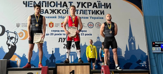 Важкоатлети Львівщини на Чемпіонаті України серед юніорів та молоді здобули 24 медалі