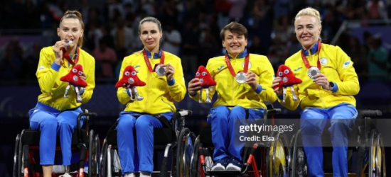 Львівська шпажистка Наталя Морквич – срібна призерка Паралімпіади-2024