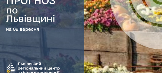 Завтра у Львові буде вітряно, до +29 градусів: погода на 9 вересня