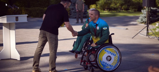 Паралімпійців зі Львівщини президент відзначив державними нагородами