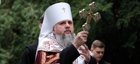 Предстоятель ПЦУ освятив у Львові фігуру Покрови Пресвятої Богородиці (ФОТО)