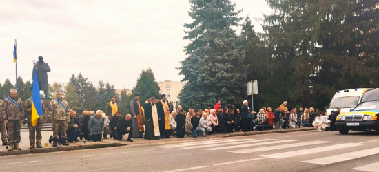 На Самбірщині додому на щиті повернулися два захисники України