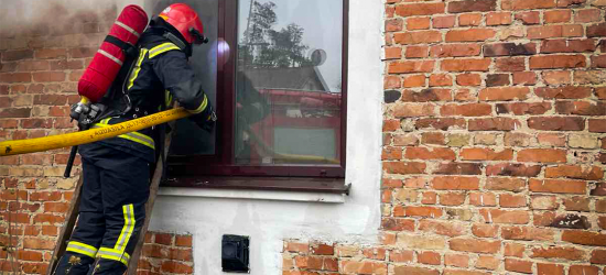 У Шептицькому районі горів житловий будинок