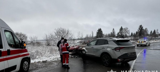 У Самборі водій «жигулів» отримав травми внаслідок зіткнення з Кіа Sportage