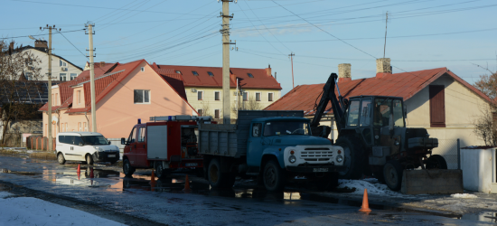 У Бродах через прорив на водогоні без водопостачання залишилося кілька вулиць