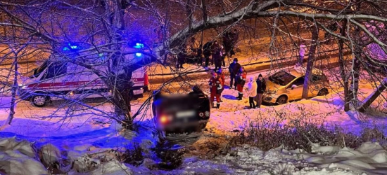 У Львові неповнолітній водій перекинувся на дах і з’їхав у кювет