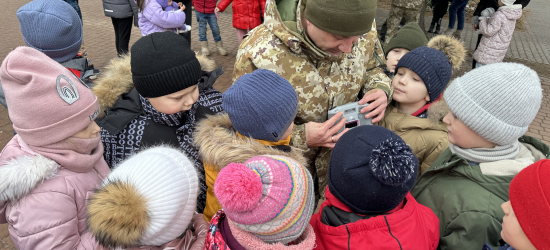 Львівські прикордонники провели інтерактивний захід для дітей (ВІДЕО)