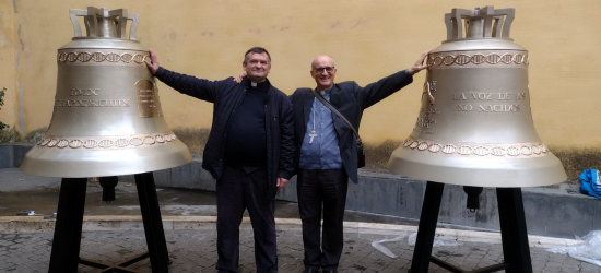 У Ватикан прибули Дзвони Життя для України і Еквадору (ФОТО, ВІДЕО)