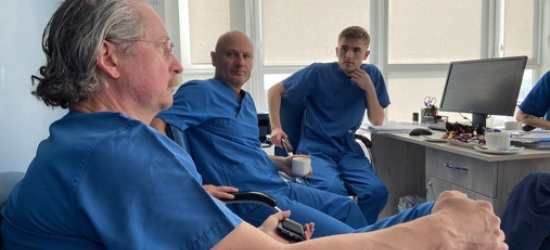 Всесвітньовідомий трансплантолог Роберт Монтгомері провів з львівськими лікарями три пересадки нирок