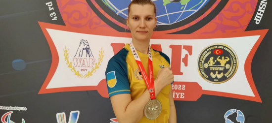 Армреслерка з Львівщини виборола два срібла на чемпіонаті світу серед незрячих