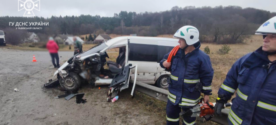 Учора рятувальники Львівщини ліквідовували наслідки двох ДТП