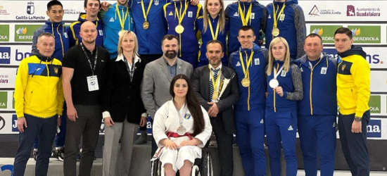 Львівські каратисти у складі української команди вибороли золото чемпіонату Європи