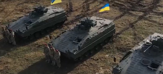 Резніков показав німецькі БМП «Marder» в Україні (ВІДЕО)