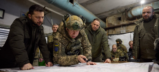 Зеленський з Умєровим відвідали командний пункт у Купʼянську (ФОТО, ВІДЕО)