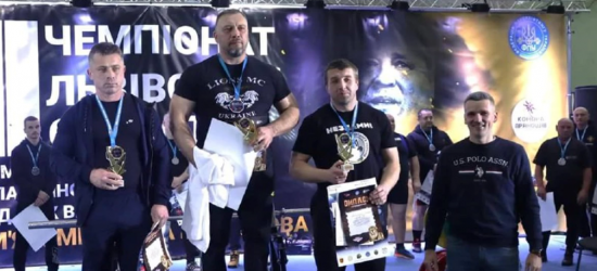 У Новояворівську пройшов Чемпіонат Львівщини з жиму лежачи