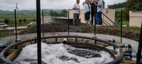 На Самбірщині завершили будівництво каналізаційно-очисних споруд, яке тривало понад 3 роки