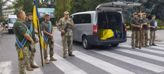 На Самбірщині попрощалися із загиблим у Курській області воїном 80 ОДШБ