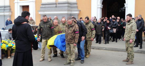 У Самборі попрощалися з двома полеглими воїнами