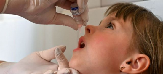 На Львівщині лише половина дітей вакциновані від поліомієліту