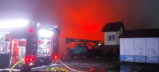 Біля Львова на складах спалахнула пожежа (ФОТО)