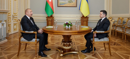 Зеленський зустрівся з Президентом Азербайджану 