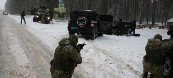 На Чернігівщині за участю прикордонників провели антитерористичні навчання (ФОТО)