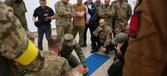 На Львівщині військові, волонтери, журналісти й прикордонники пройдуть курси з тактичної медицини