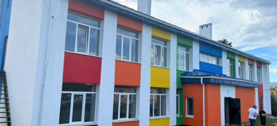 На Самбірщині завершується будівництво нового дитсадка на 150 місць