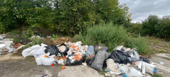 На території Оброшинської громади виявили несанкціоноване сміттєзвалище
