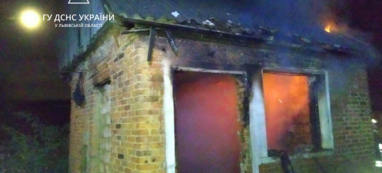 За добу рятувальники Львівщини ліквідували 5 пожеж різного характеру