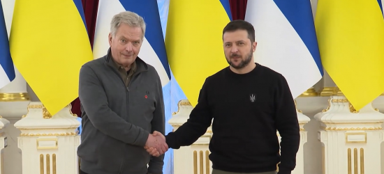 Президент Фінляндії прибув в Україну (ВІДЕО)