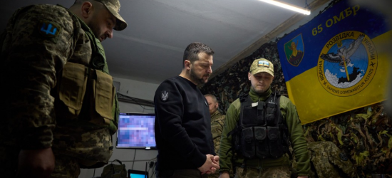 Зеленський відвідав українських військ у Запорізькій області (ФОТО)   