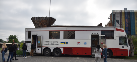 Запущений на Львівщині спецавтобус допоможе збільшити загальний об’єм донацій крові на 20%