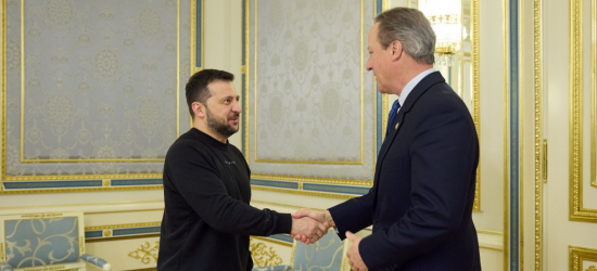 Новопризначений глава МЗС Британії прибув до Києва і зустрівся із Зеленським (ВІДЕО)