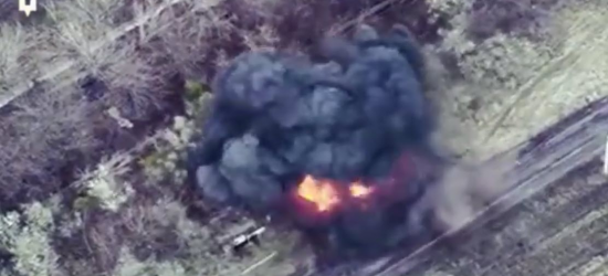 Воїни ССО показали відео знищення російської «Акації»