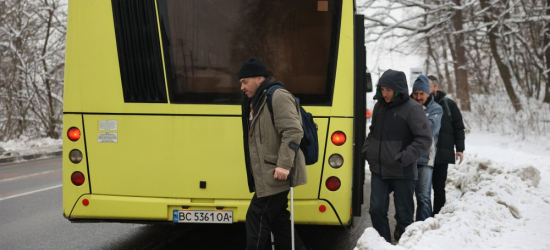У Львові соціальний виїзд здійснив перший автобус